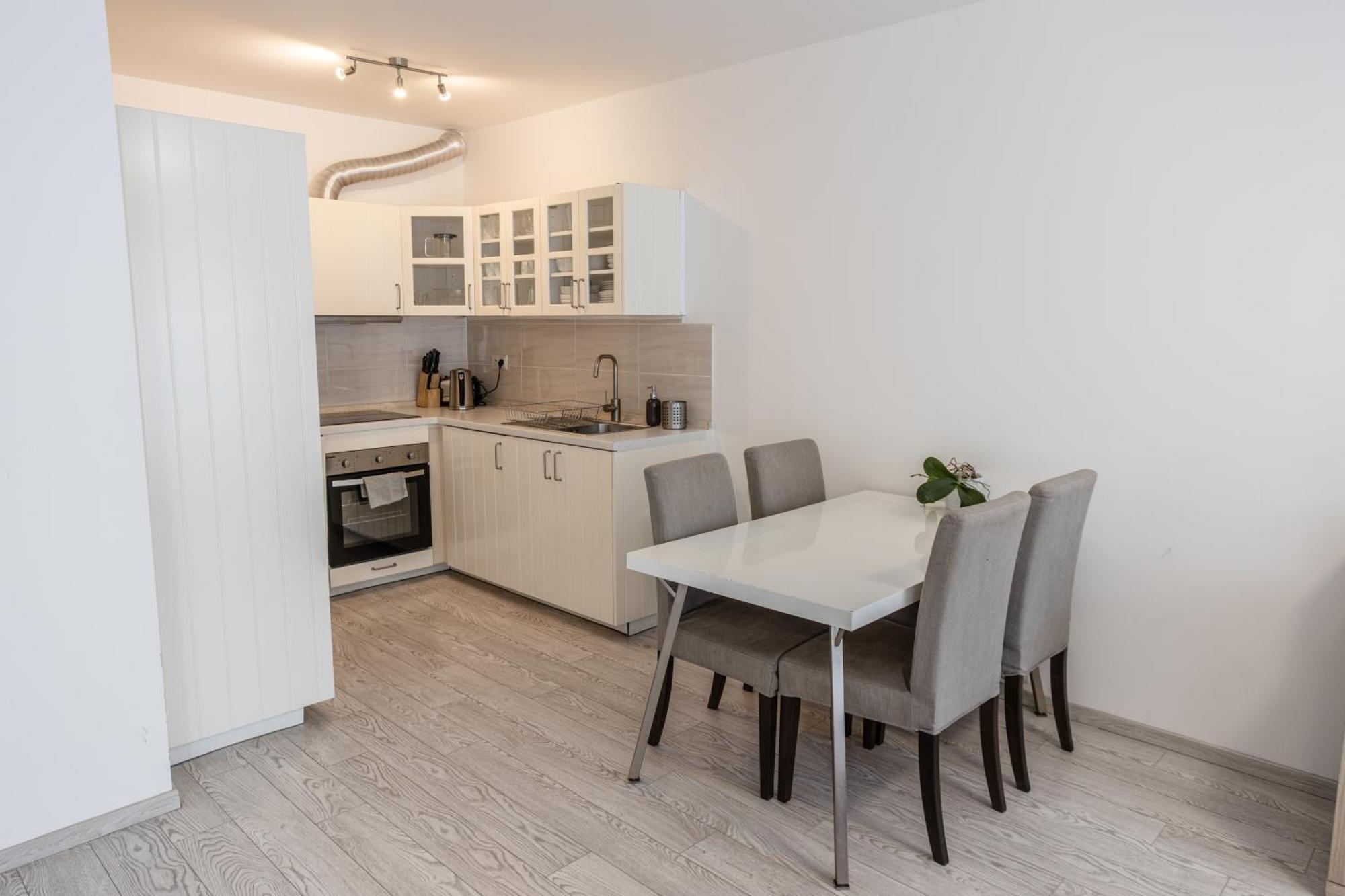 Spacious Terrace Apartment With Free Private Parking Praga Exterior foto