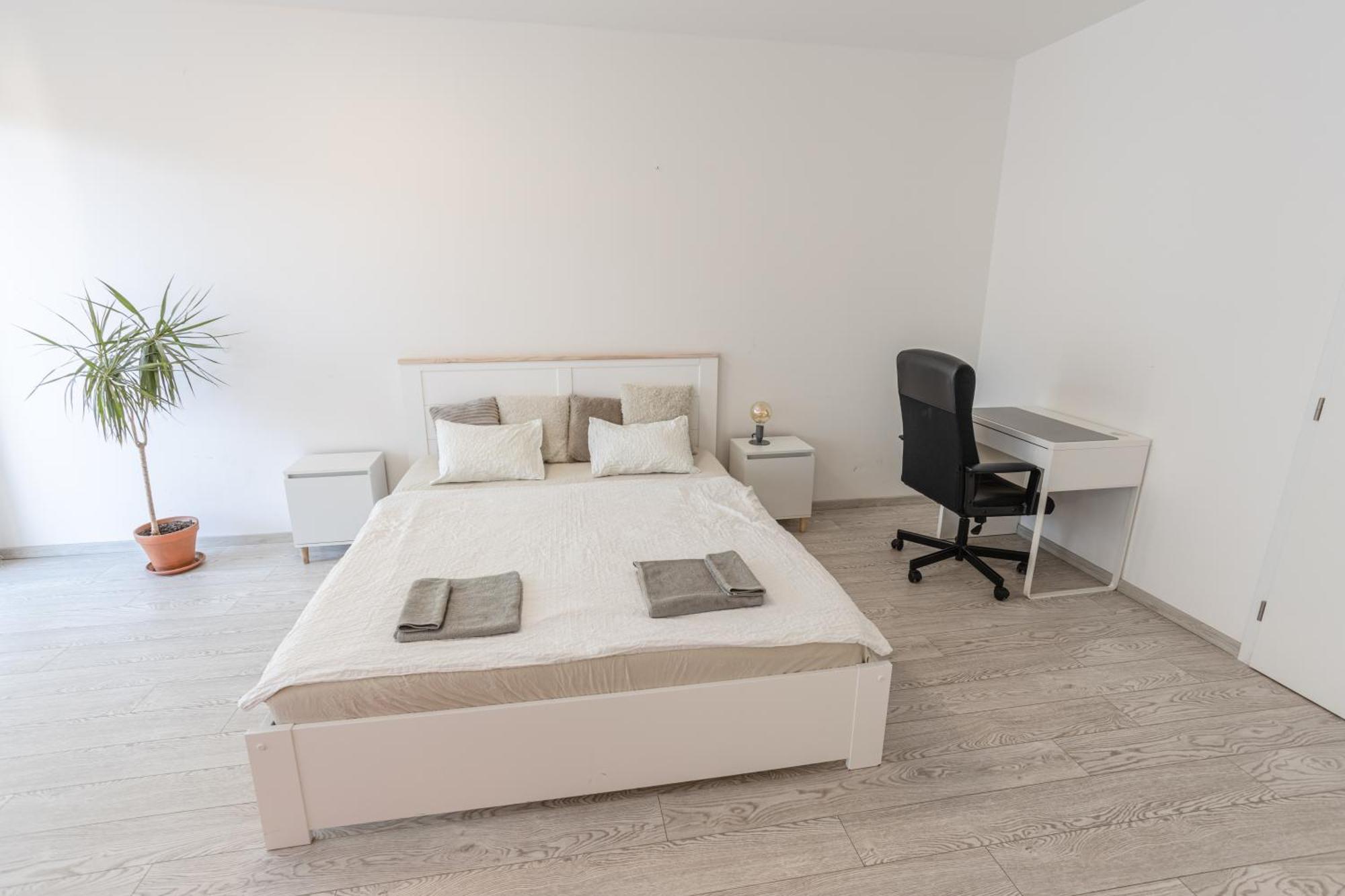 Spacious Terrace Apartment With Free Private Parking Praga Exterior foto
